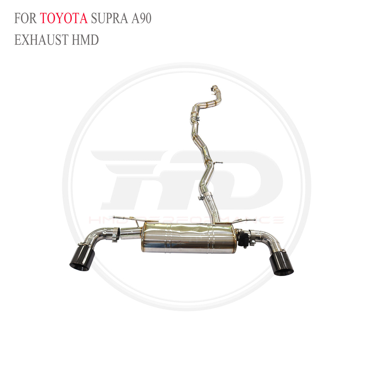 Toyota Supra A90 2.0T catback SUS304 Valved Sport Exhaust System - 2