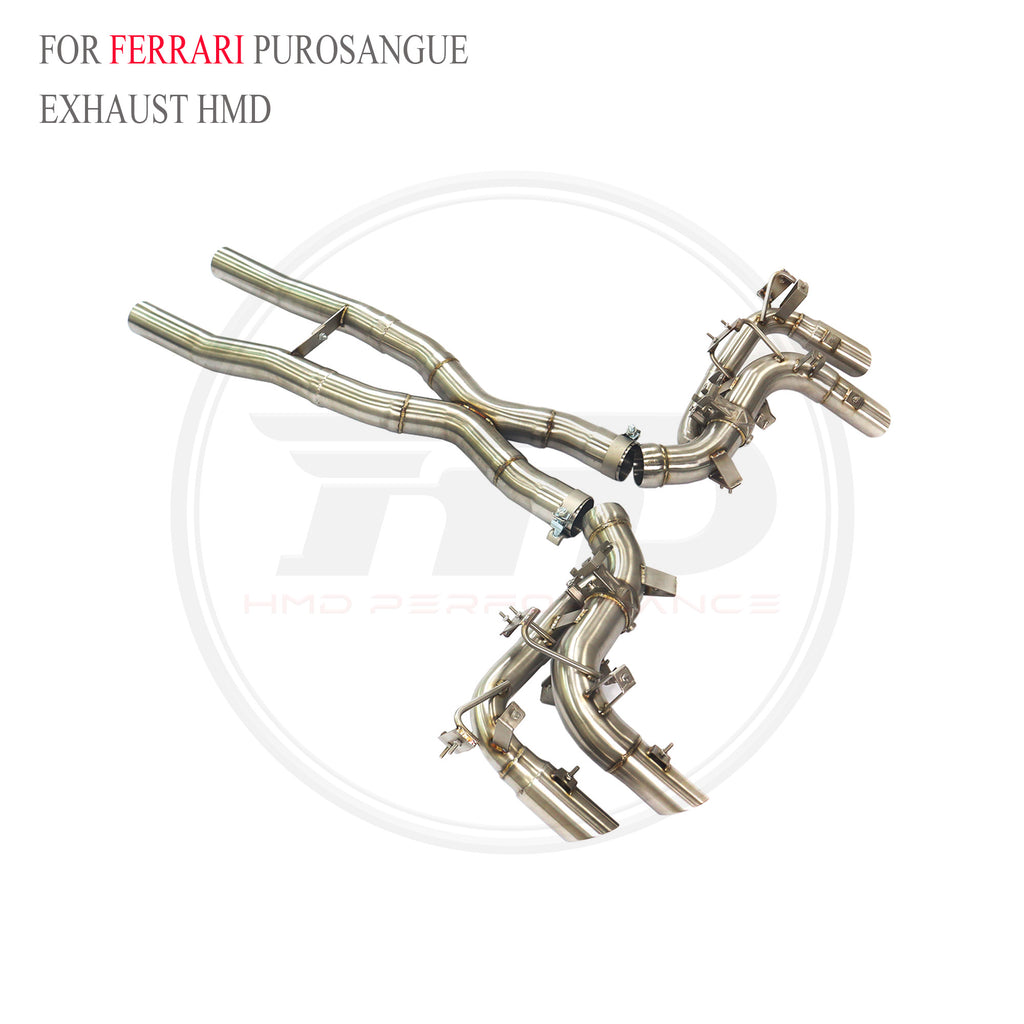 Ferrari Purosangue catback SUS304 Sport Exhaust System - 5