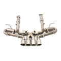 Corvette C8 Z06 catback Titanium Valved Sport Exhaust System - 1