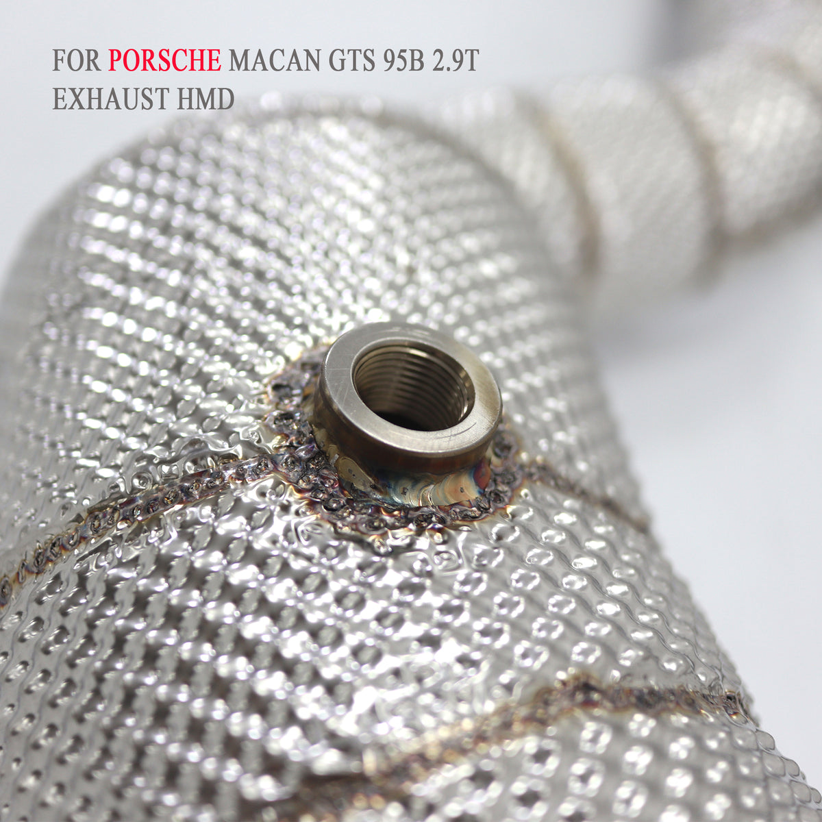 Porsche Macan GTS 95B.2 2.9T 2019-2021 Stainless Steel Downpipe - 2