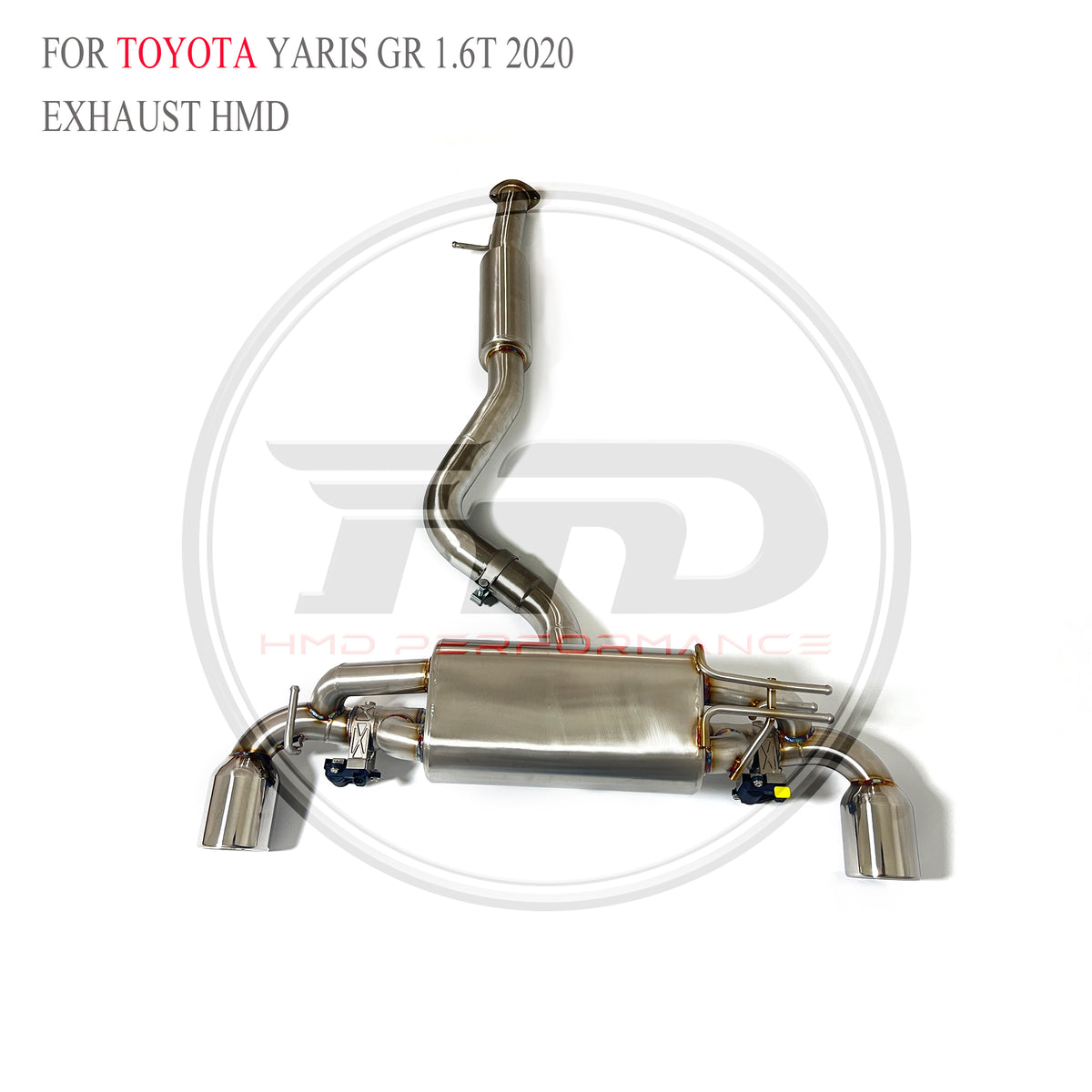 Toyota Yaris GR 1.6T 2020 catback SUS304 Racing Grade Exhaust System - 4