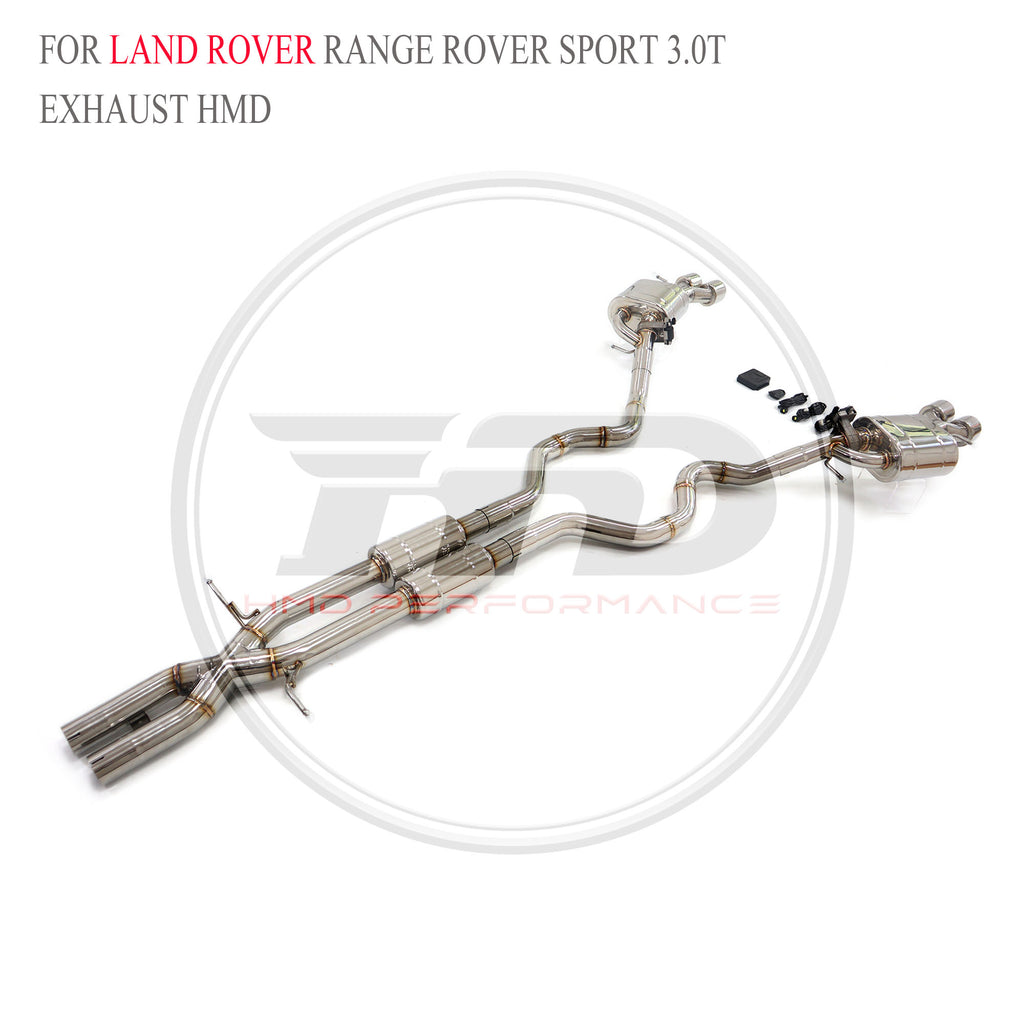 Land Rover Sport 3.0T catback SUS304 Sport Exhaust System - 5