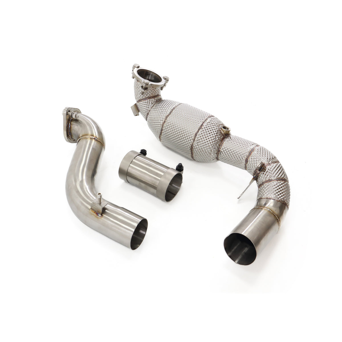 Mercedes-AMG A35 W177 2.0T 2018+ Stainless Steel Downpipe - 3