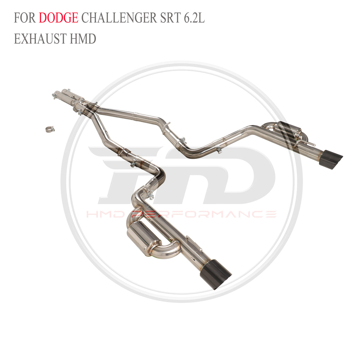 Dodge Challenger SRT 6.2L catback SUS304 Sport Exhaust System - 4