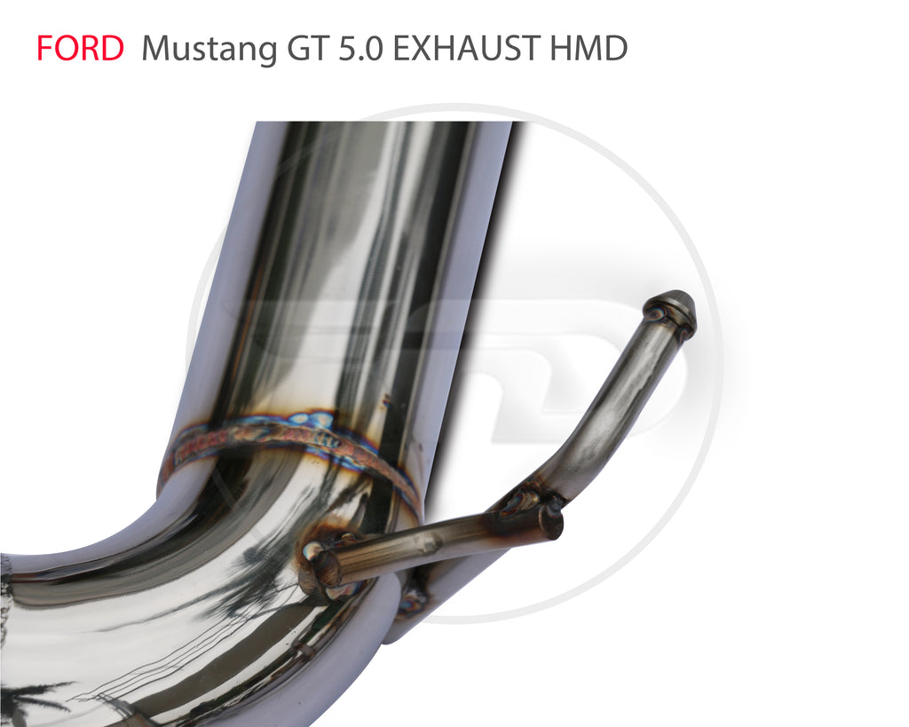 Ford Mustang GT 5.0T Valved Catback SUS304 Racing Grade Exhaust System - 5
