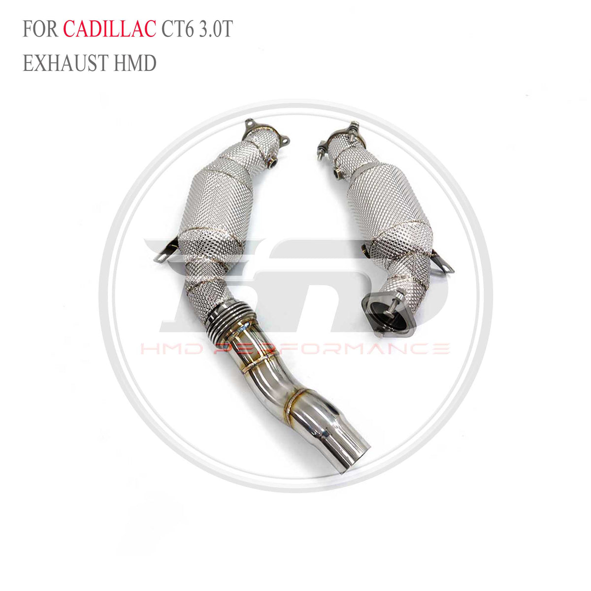 Cadillac CT6 3.0T 2016-2020 Stainless Steel Downpipe - 6
