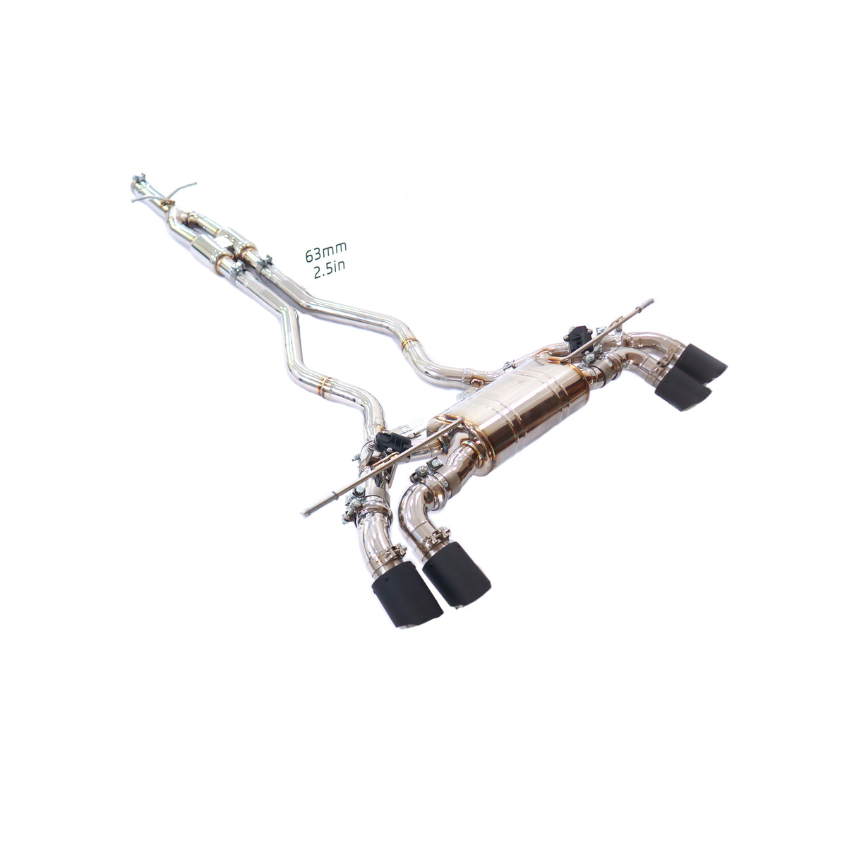 Land Rover Defender P400 3.0T Valved Catback SUS304 Racing Grade Exhaust System - 1