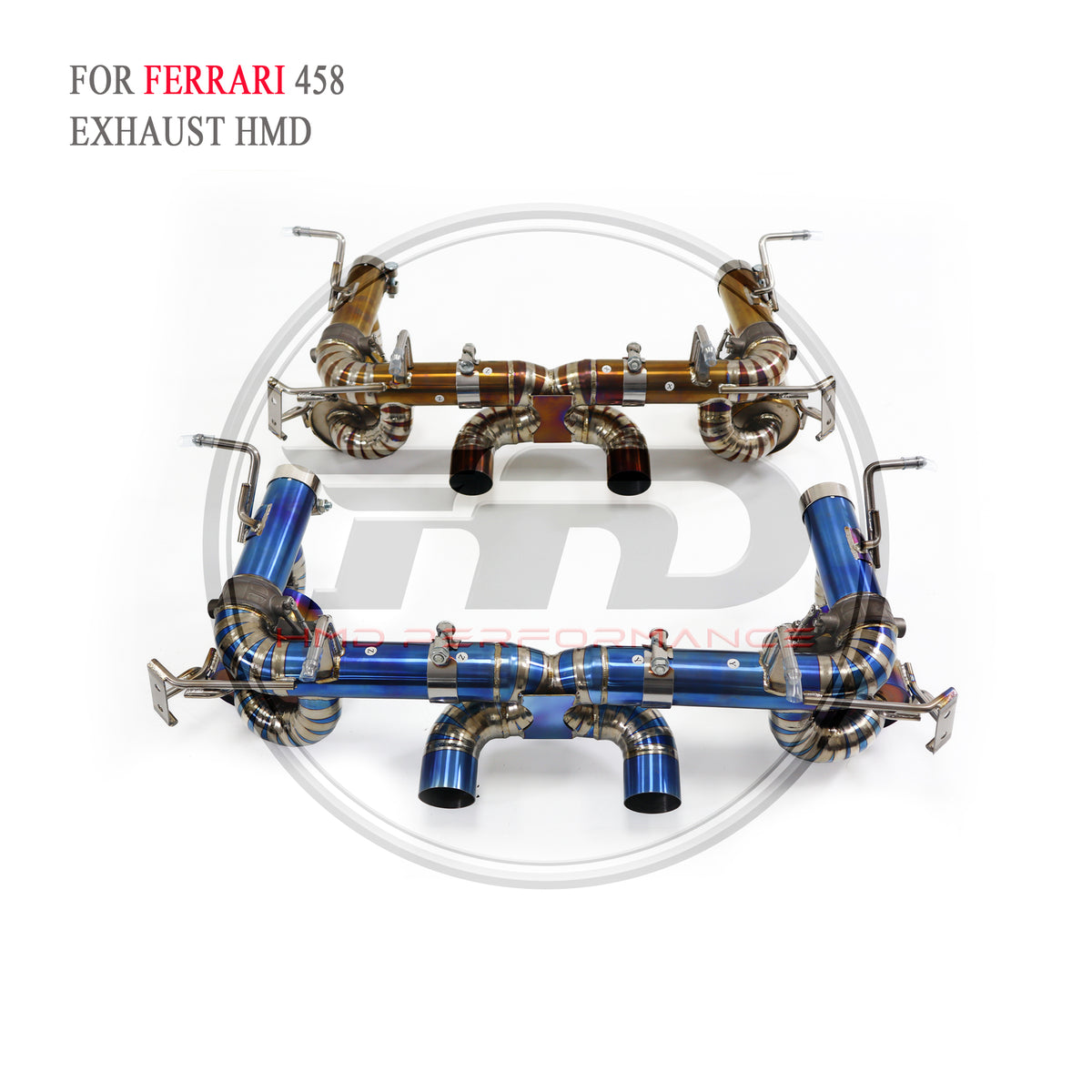 Ferrari 458 catback Titanium Sport Exhaust System - 4