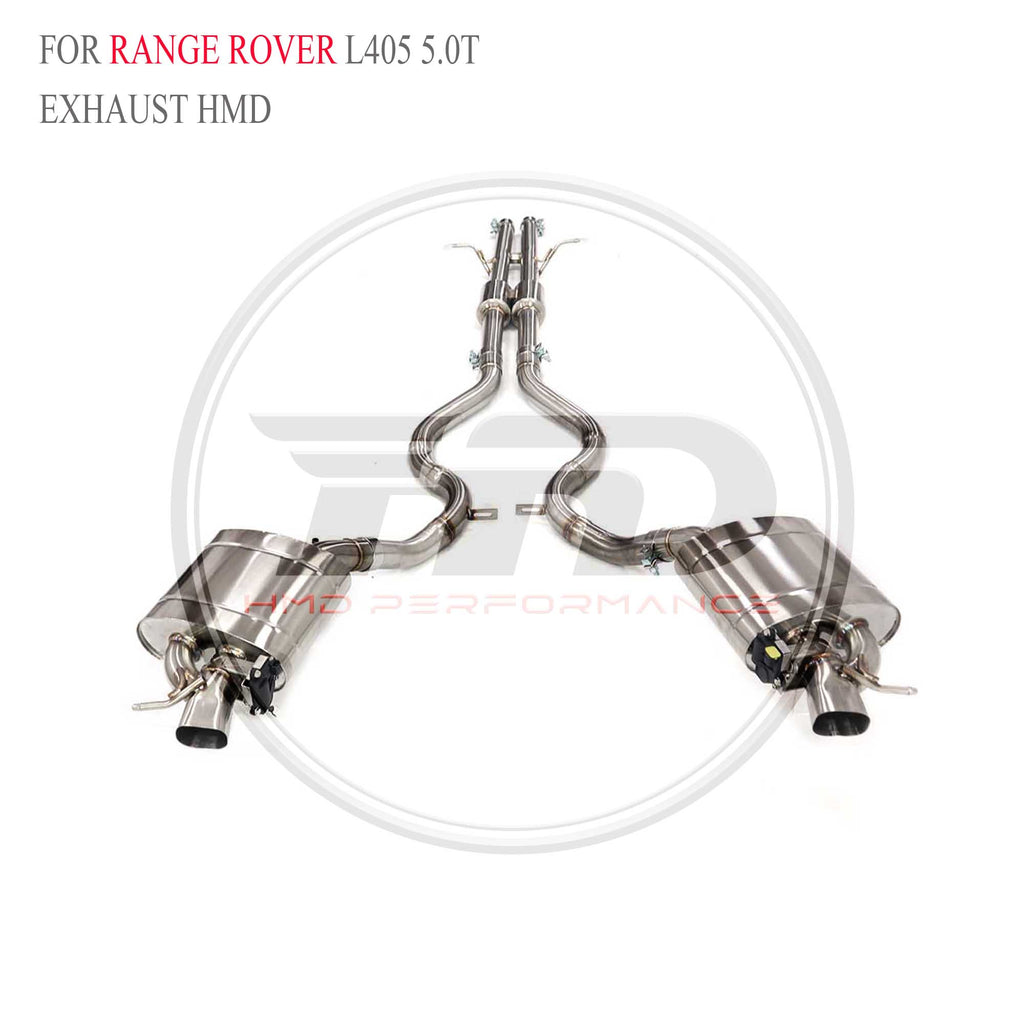 Land Rover L405 5.0T catback SUS304 Racing Grade Exhaust System - 3