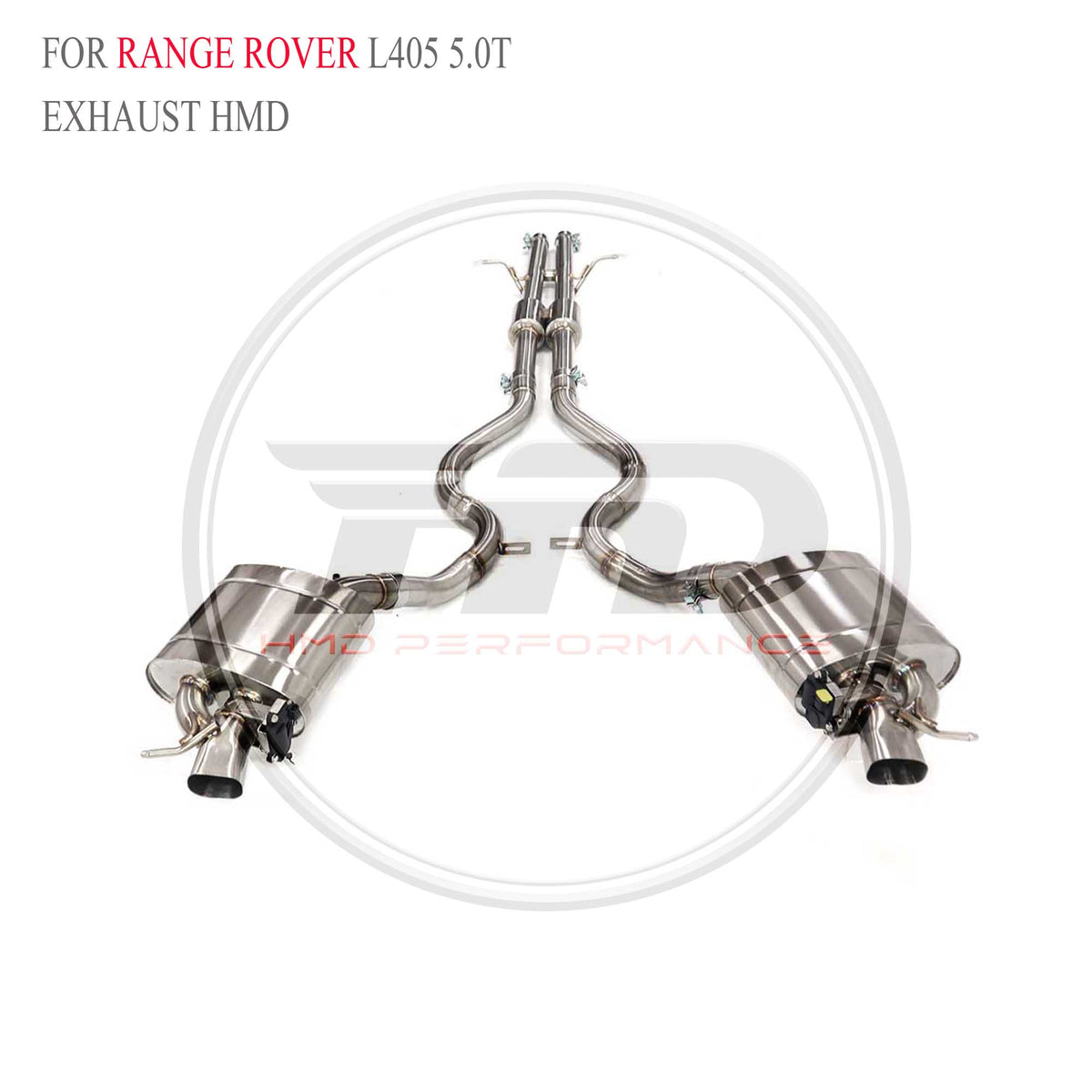 Land Rover L405 5.0T catback SUS304 Racing Grade Exhaust System - 3