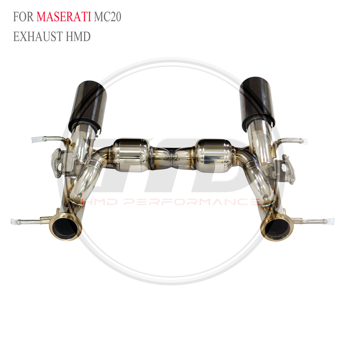 Maserati MC20 Valved Catback SUS304 Racing Grade Exhaust System - 5