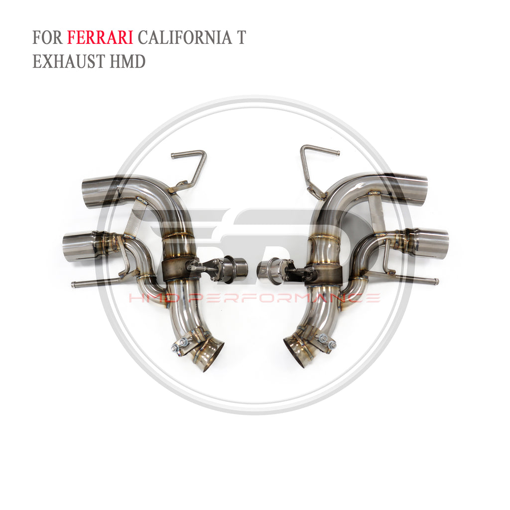 Ferrari California T catback SUS304 Racing Grade Exhaust System - 5