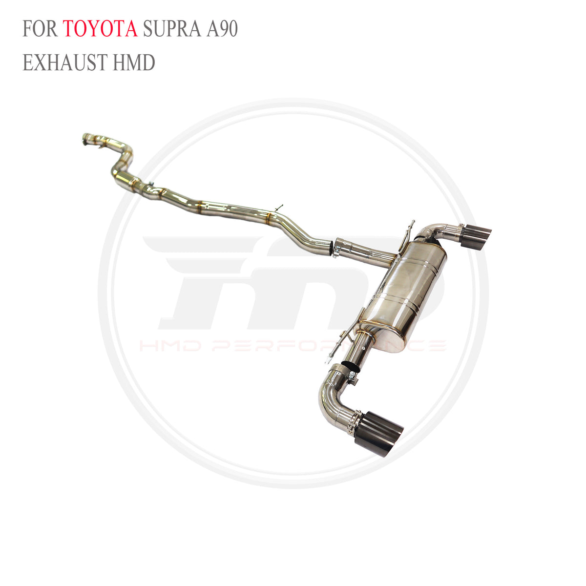 Toyota Supra A90 2.0T catback SUS304 Valved Sport Exhaust System - 3