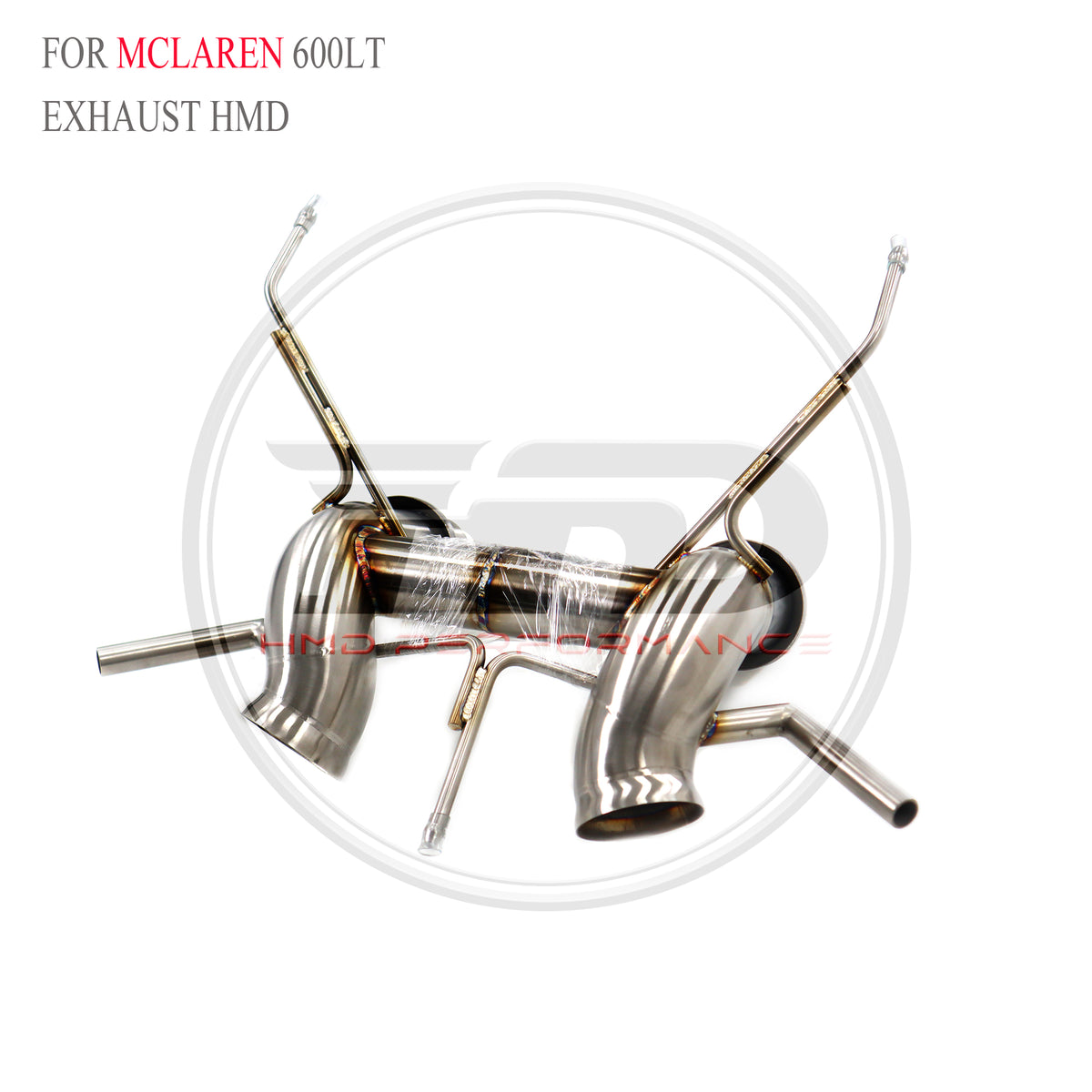 McLaren 600LT catback SUS304 Racing Grade Exhaust System - 5