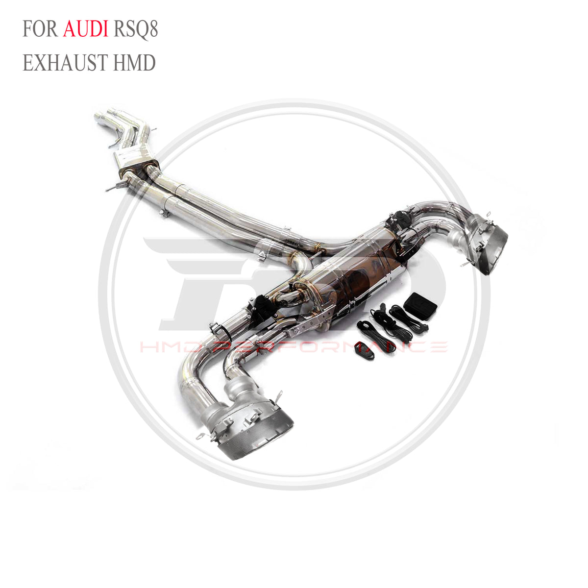 Audi RSQ8 Valved Catback SUS304 Racing Grade Exhaust System - 6