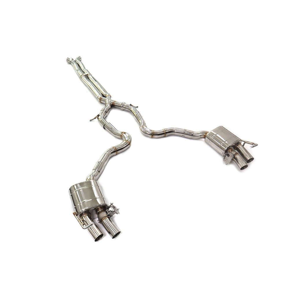 Bentley Continental GT MK3 W12 6.0T Valved Catback SUS304 Racing Grade Exhaust System - 1