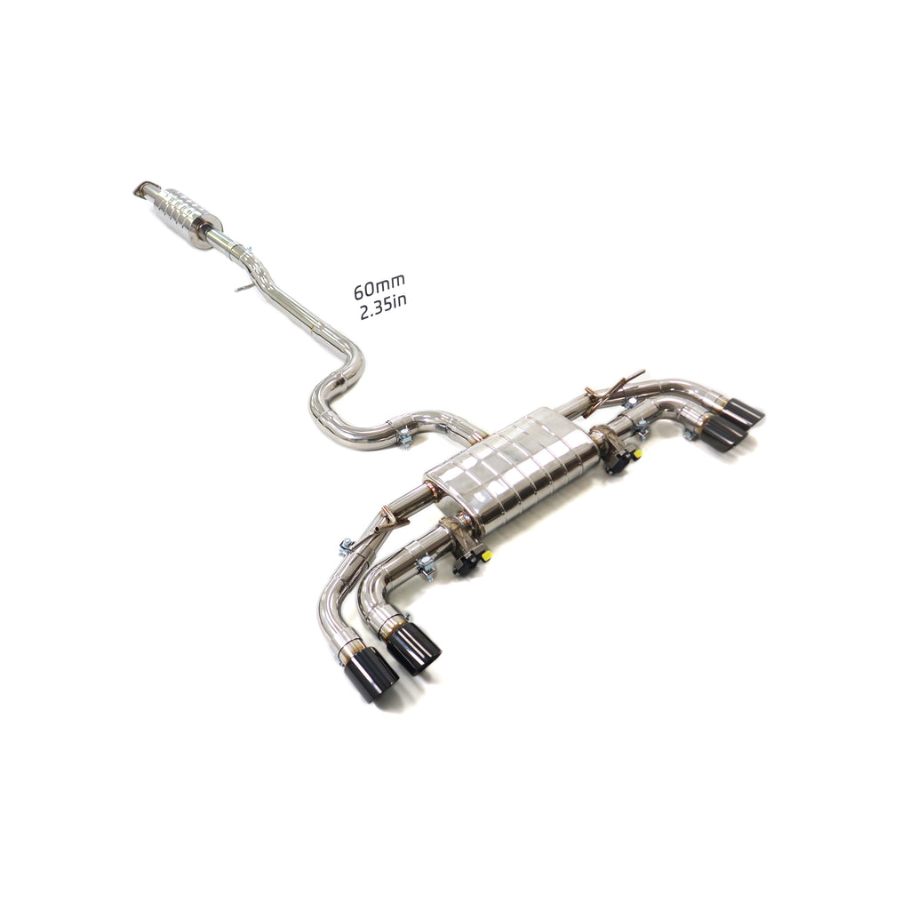 Volkswagen Golf GTE MK7 catback SUS304 Valved Sport Exhaust System - 1