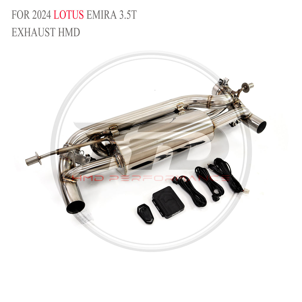 Lotus Emira 3.5T catback SUS304 Sport Exhaust System - 6