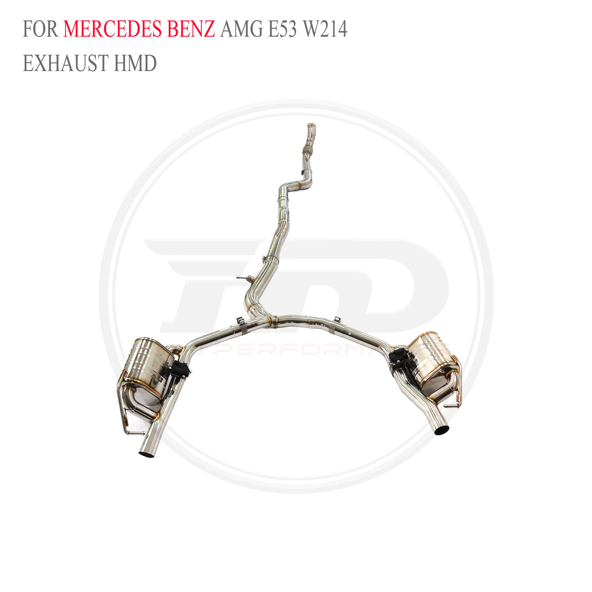 Mercedes-Benz AMG E53 W214 2024 Valved Catback SUS304 Racing Grade Exhaust System - 3