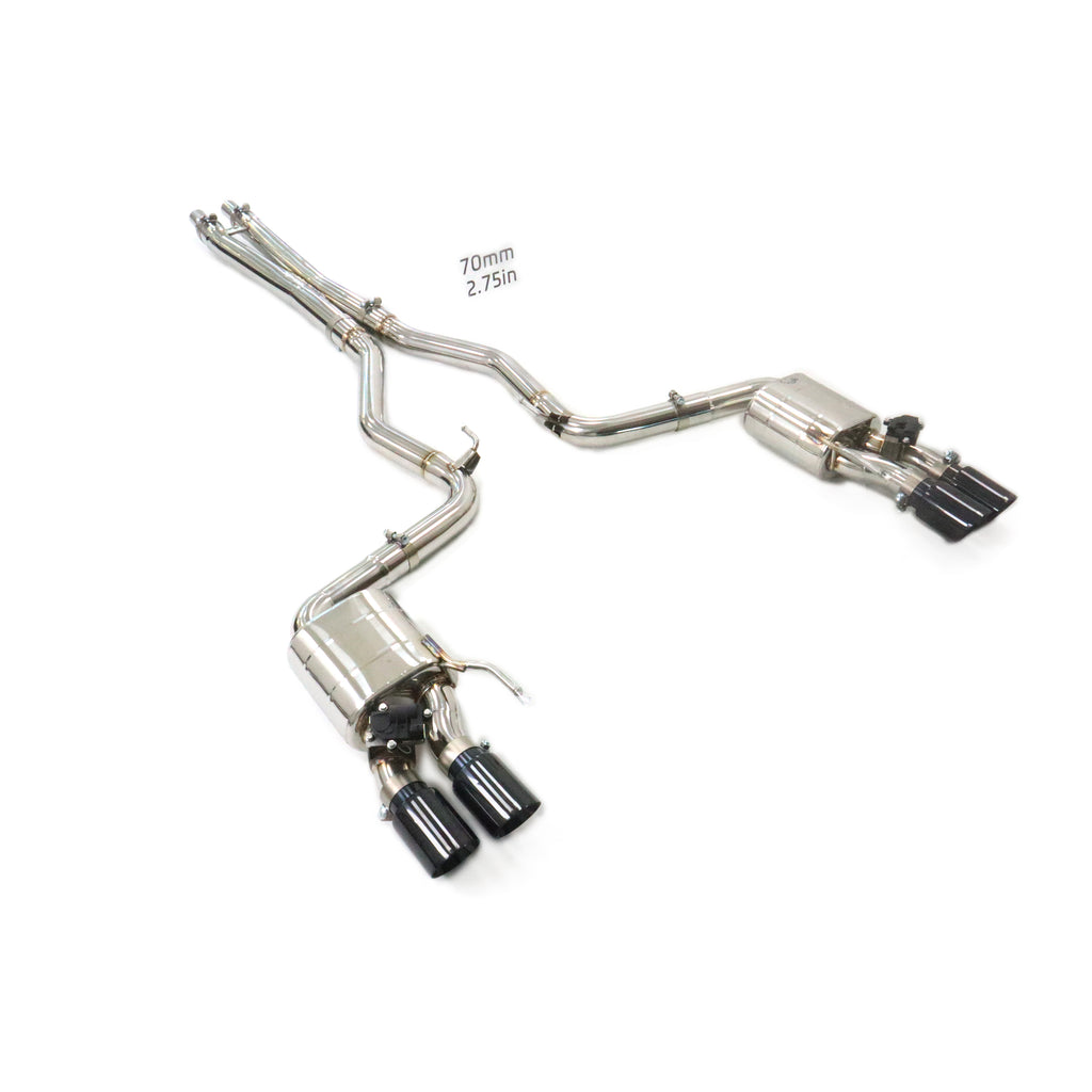 Ford Mustang 3.7L 2014 catback SUS304 Valved Sport Exhaust System - 1