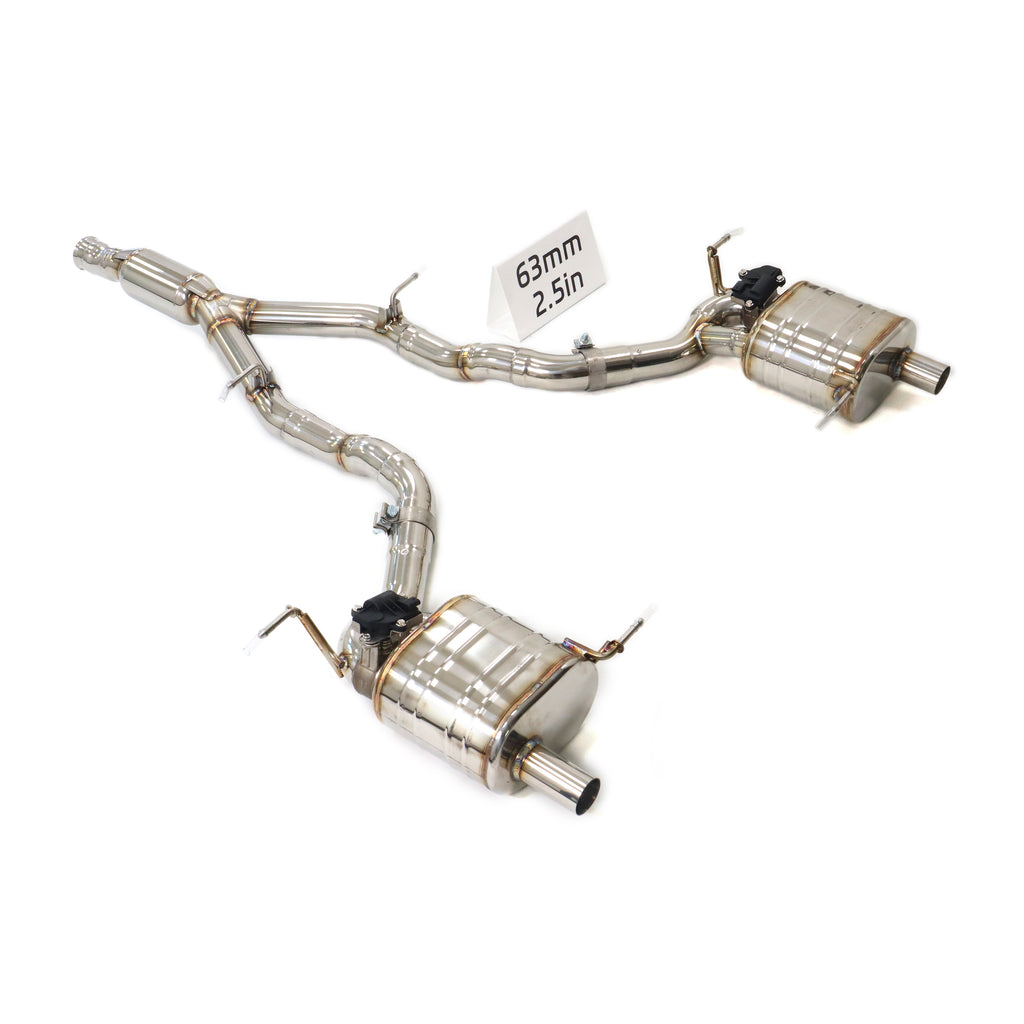 Mercedes-Benz SLK200 R230 Valved Catback SUS304 Racing Grade Exhaust System - 1