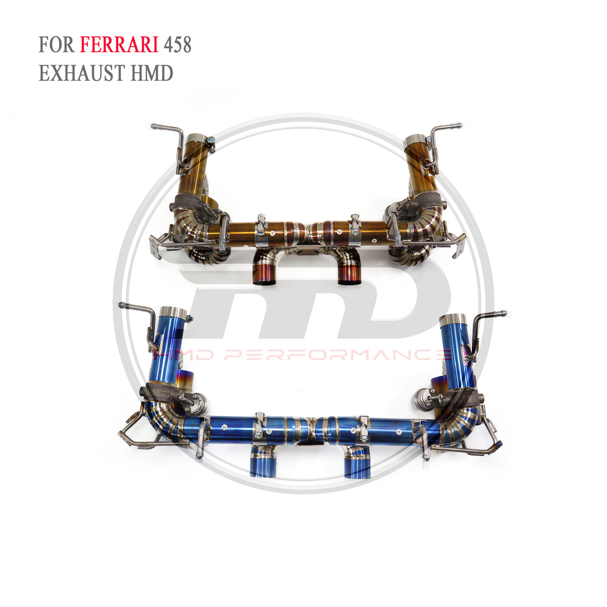 Ferrari 458 catback Titanium Sport Exhaust System - 5
