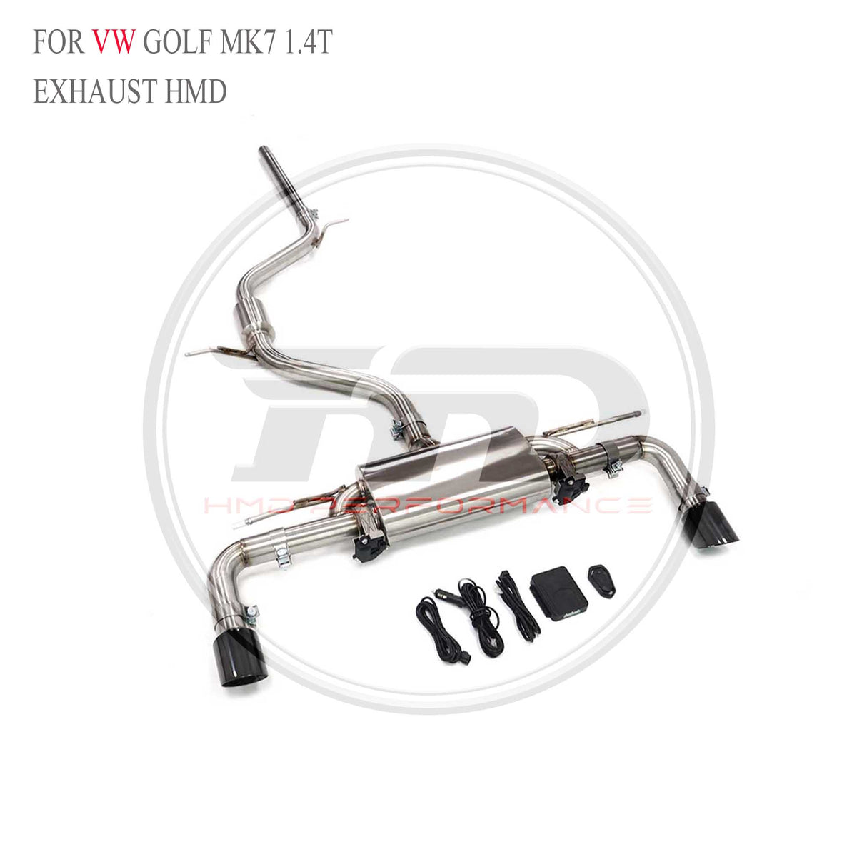 Volkswagen Golf MK7 1.4T catback SUS304 Sport Exhaust System - 3