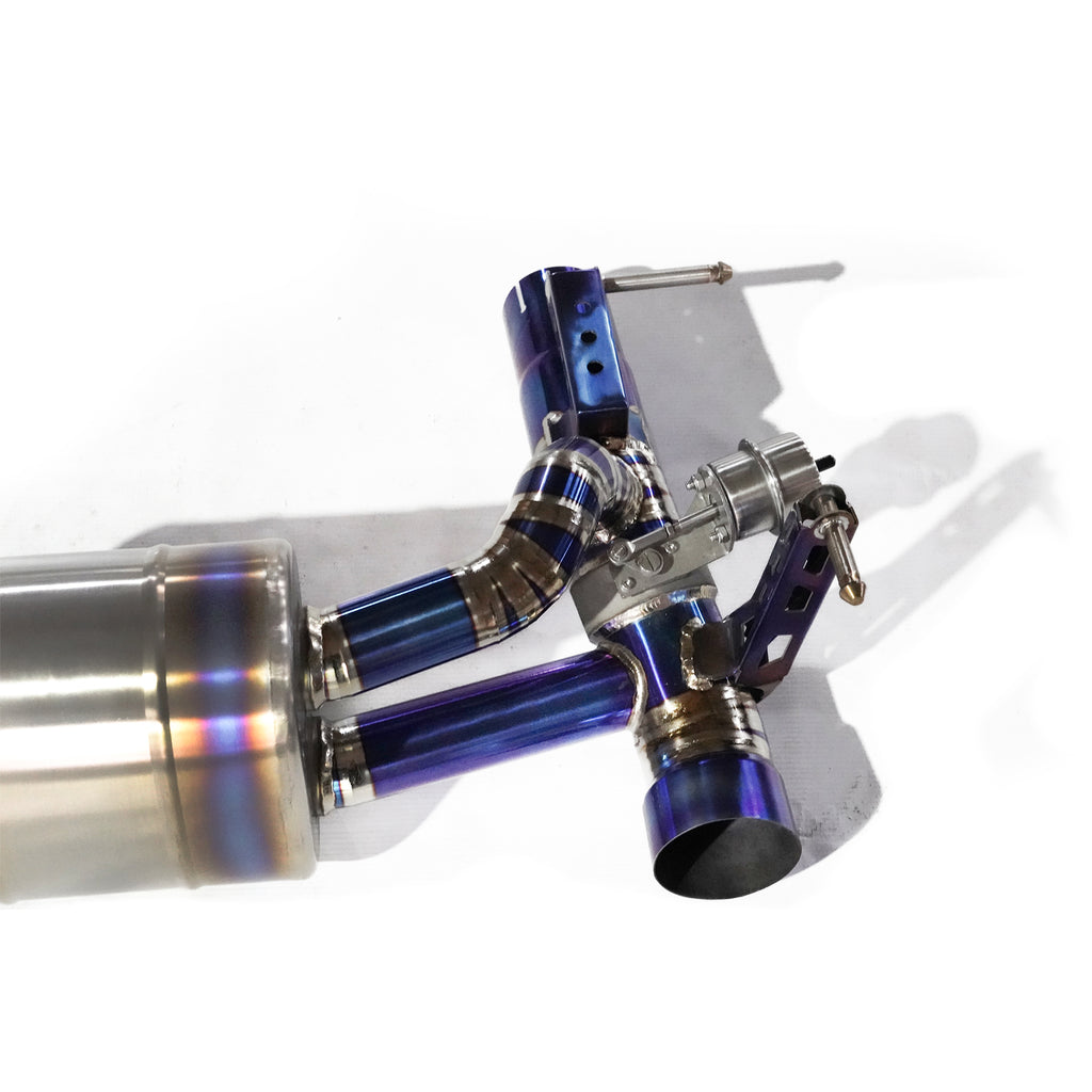 Ferrari 488 3.9T catback Titanium Racing Grade Exhaust System - 4