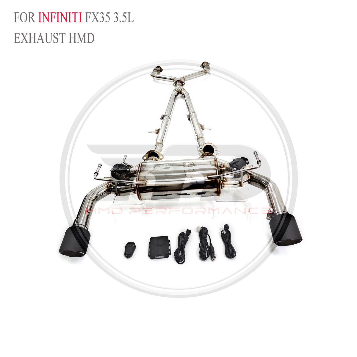 Infiniti FX35 3.5L catback SUS304 Racing Grade Exhaust System - 2