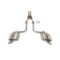 Genesis G70 3.3T catback SUS304 Valved Sport Exhaust System - 1