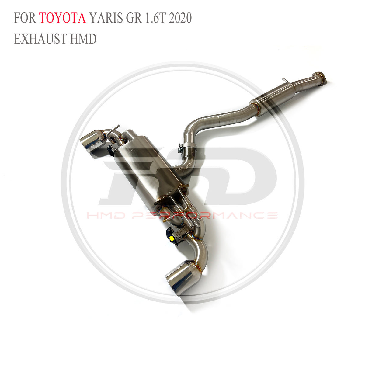Toyota Yaris GR 1.6T 2020 catback SUS304 Racing Grade Exhaust System - 3