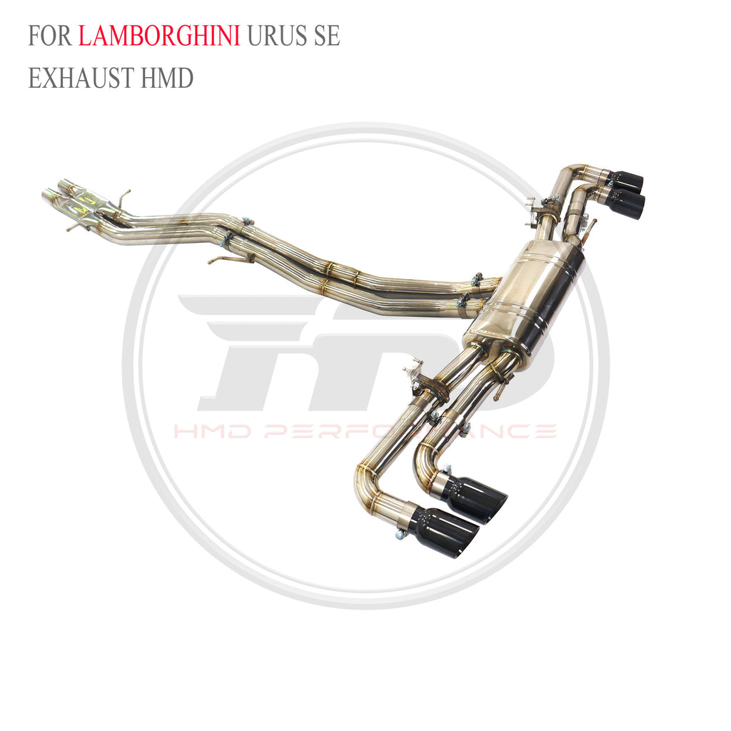 Lamborghini URUS SE Valved Catback SUS304 Racing Grade Exhaust System - 5