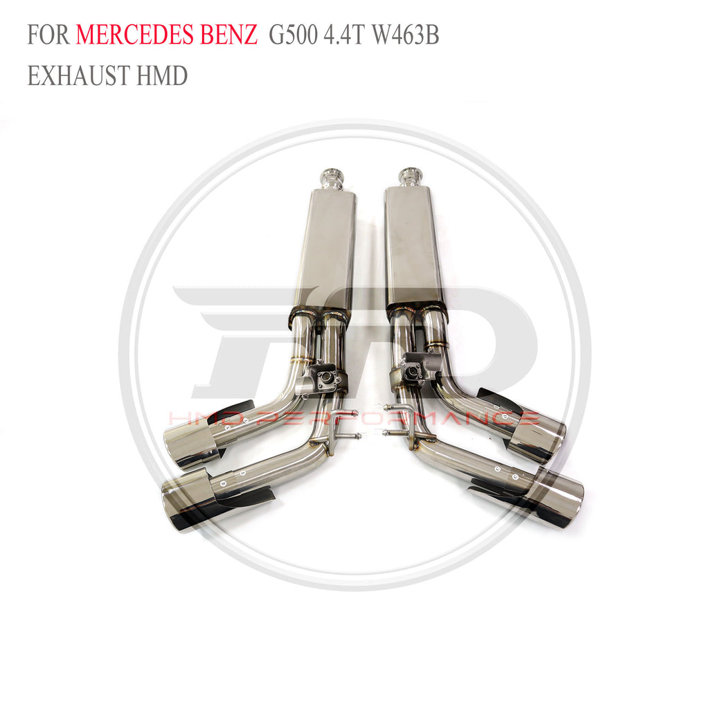 Mercedes-Benz G500 4.4T W463B catback SUS304 Sport Exhaust System - 3