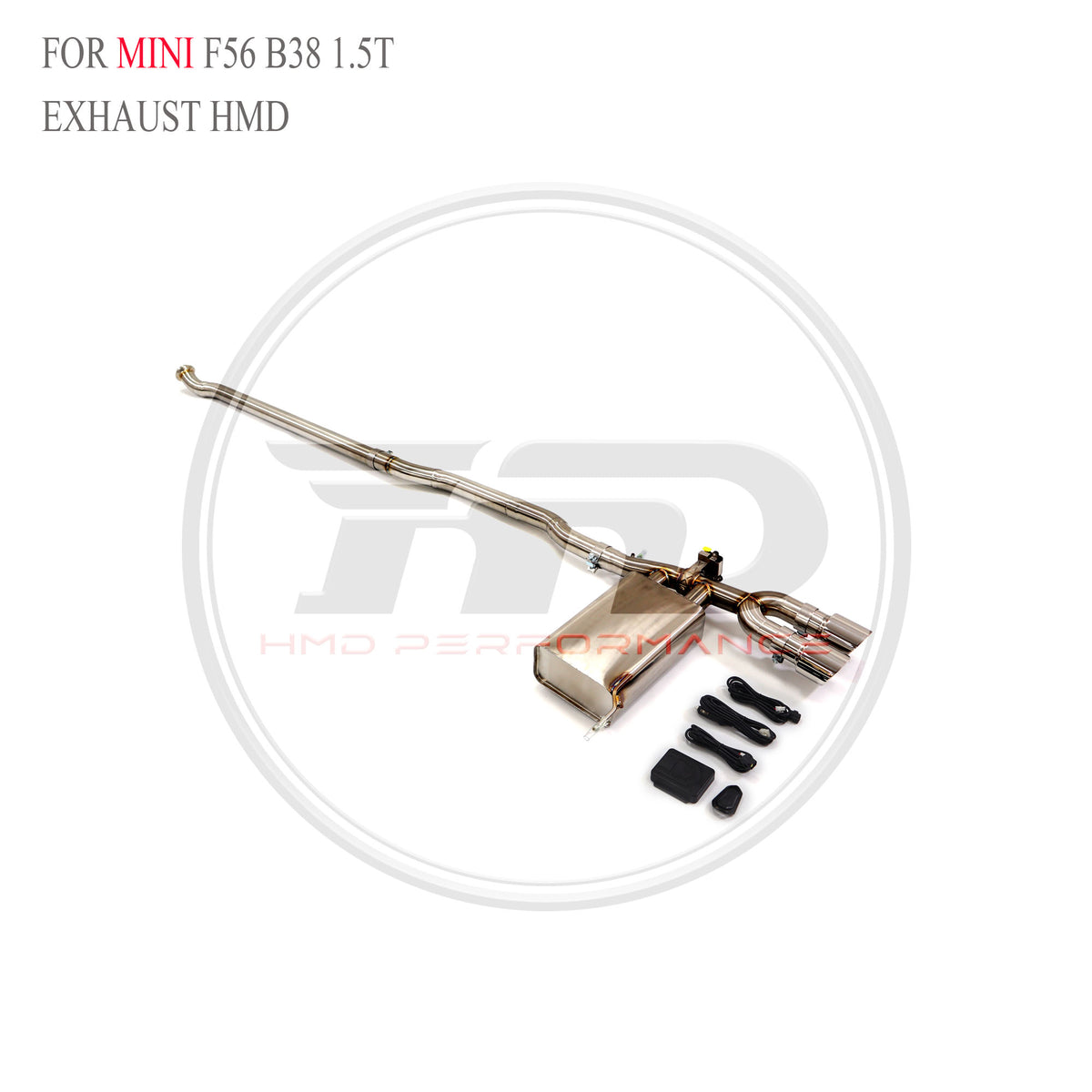 MINI F56 B38 1.5T catback SUS304 Racing Grade Exhaust System - 2