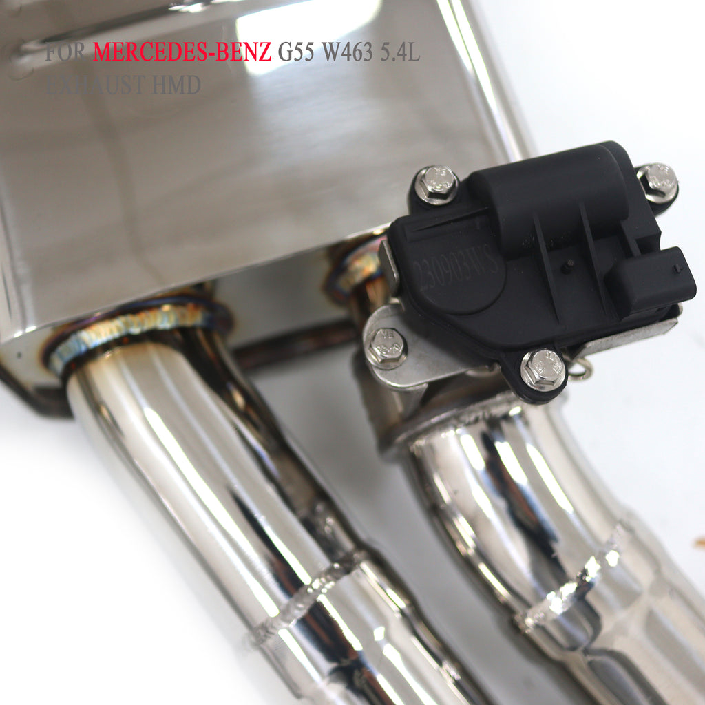 Mercedes-Benz G55 W463 5.4L Valved Catback SUS304 Racing Grade Exhaust System - 2