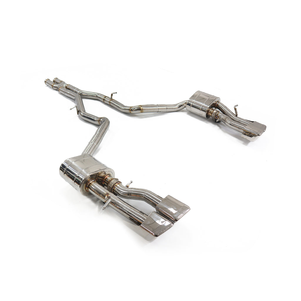 Mercedes-Benz CLS63 W218 5.5T Valved Catback SUS304 Racing Grade Exhaust System - 1