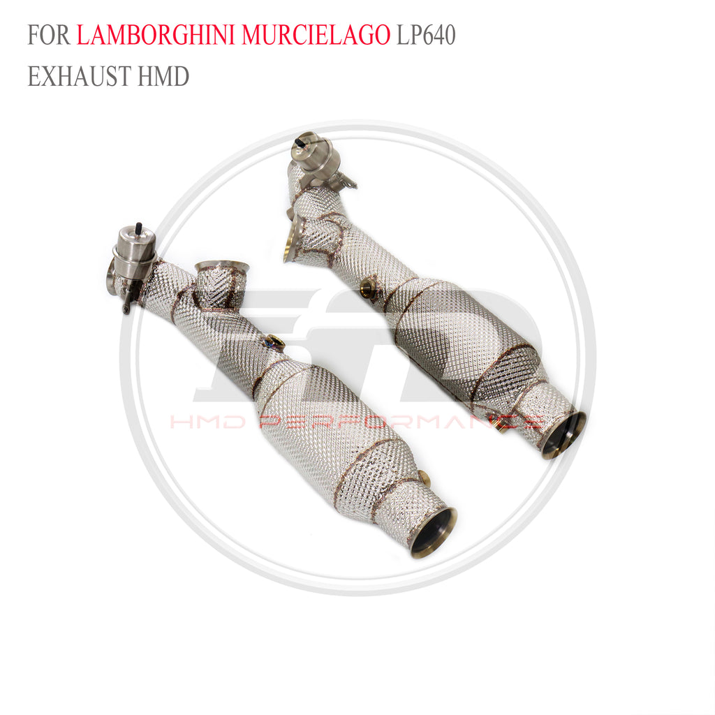 Lamborghini Murcielago LP640 2006-2010 Stainless Steel Downpipe - 2