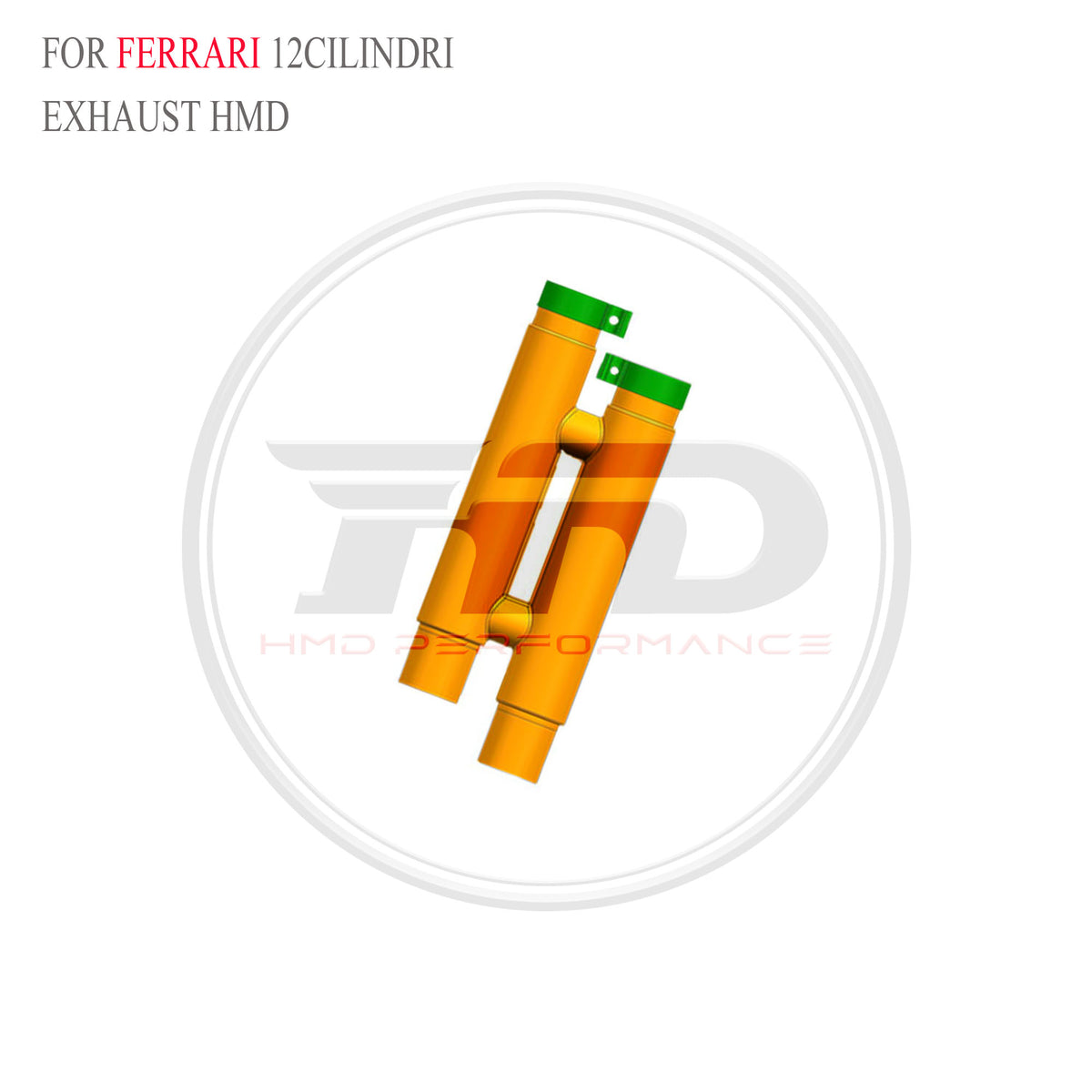Ferrari 12Cilindri catback Sport Exhaust System - 6