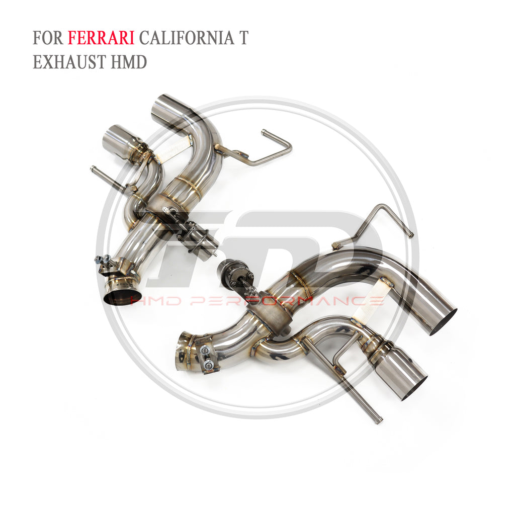 Ferrari California T catback SUS304 Racing Grade Exhaust System - 3