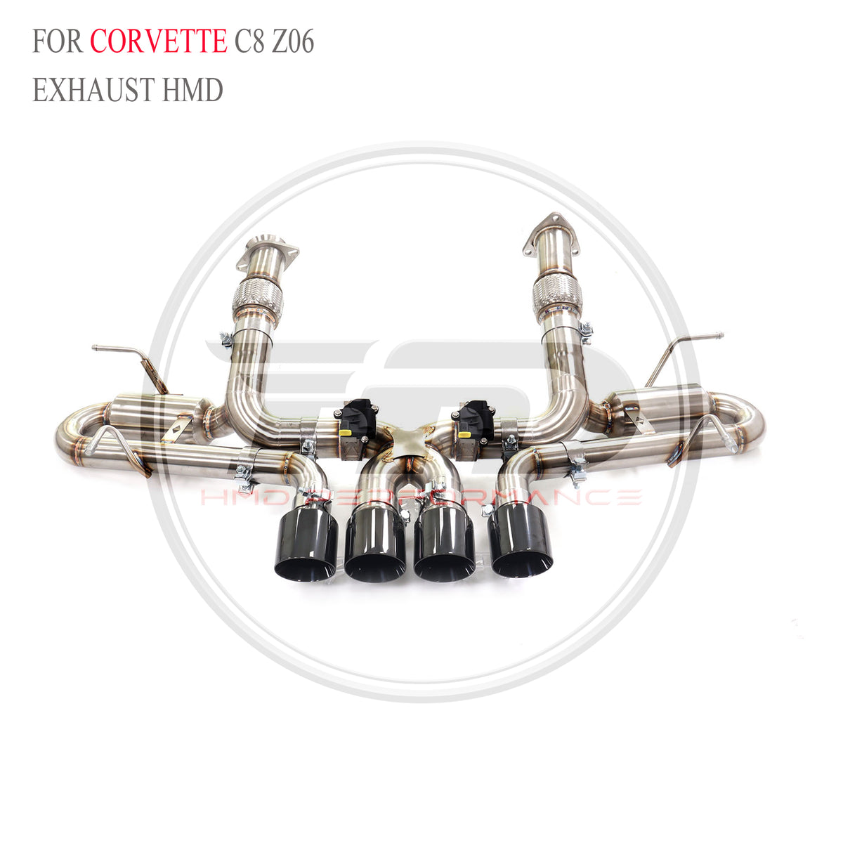 Corvette C8 Z06 Valved Catback SUS304 Racing Grade Exhaust System - 3