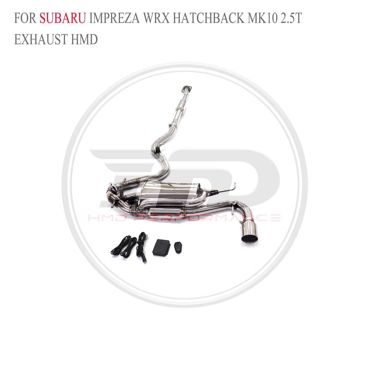 Subaru Impreza WRX Hatchback MK10 2.5T catback SUS304 Racing Grade Exhaust System - 4