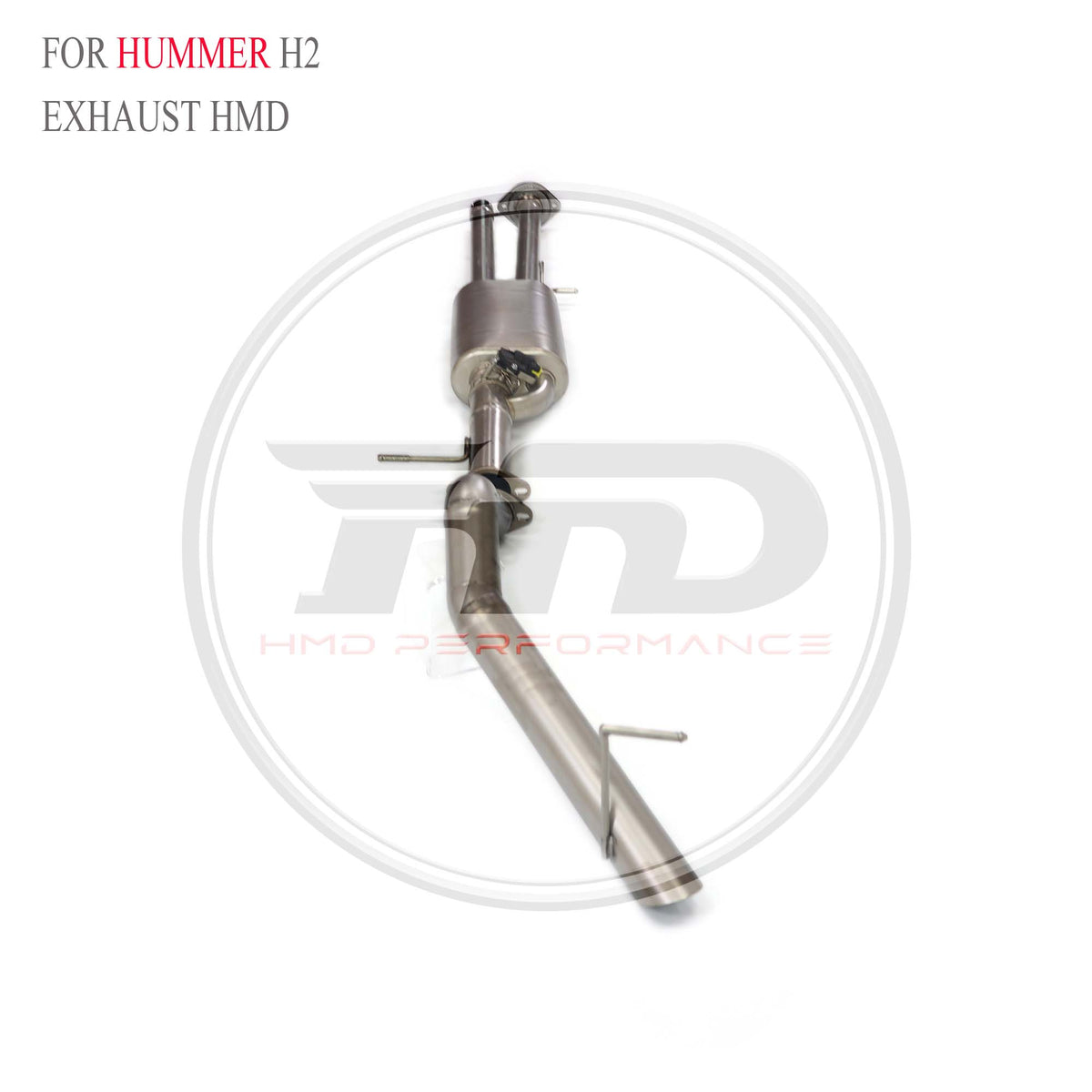 Hummer H2 catback SUS304 Racing Grade Exhaust System - 4