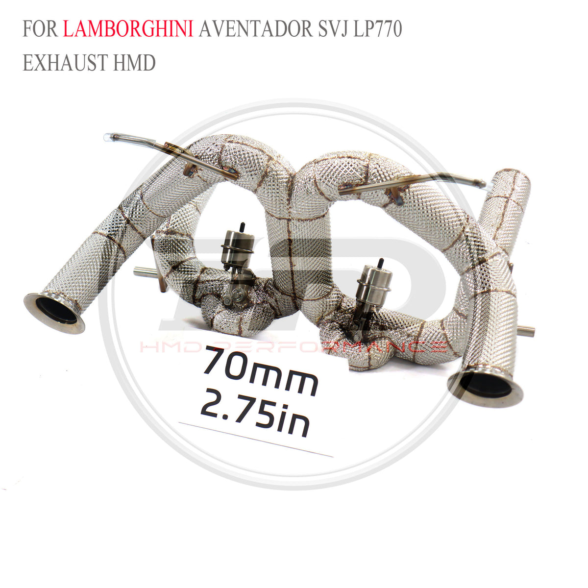 Lamborghini Aventador SVJ LP770 catback SUS304 Racing Grade Exhaust System - 6