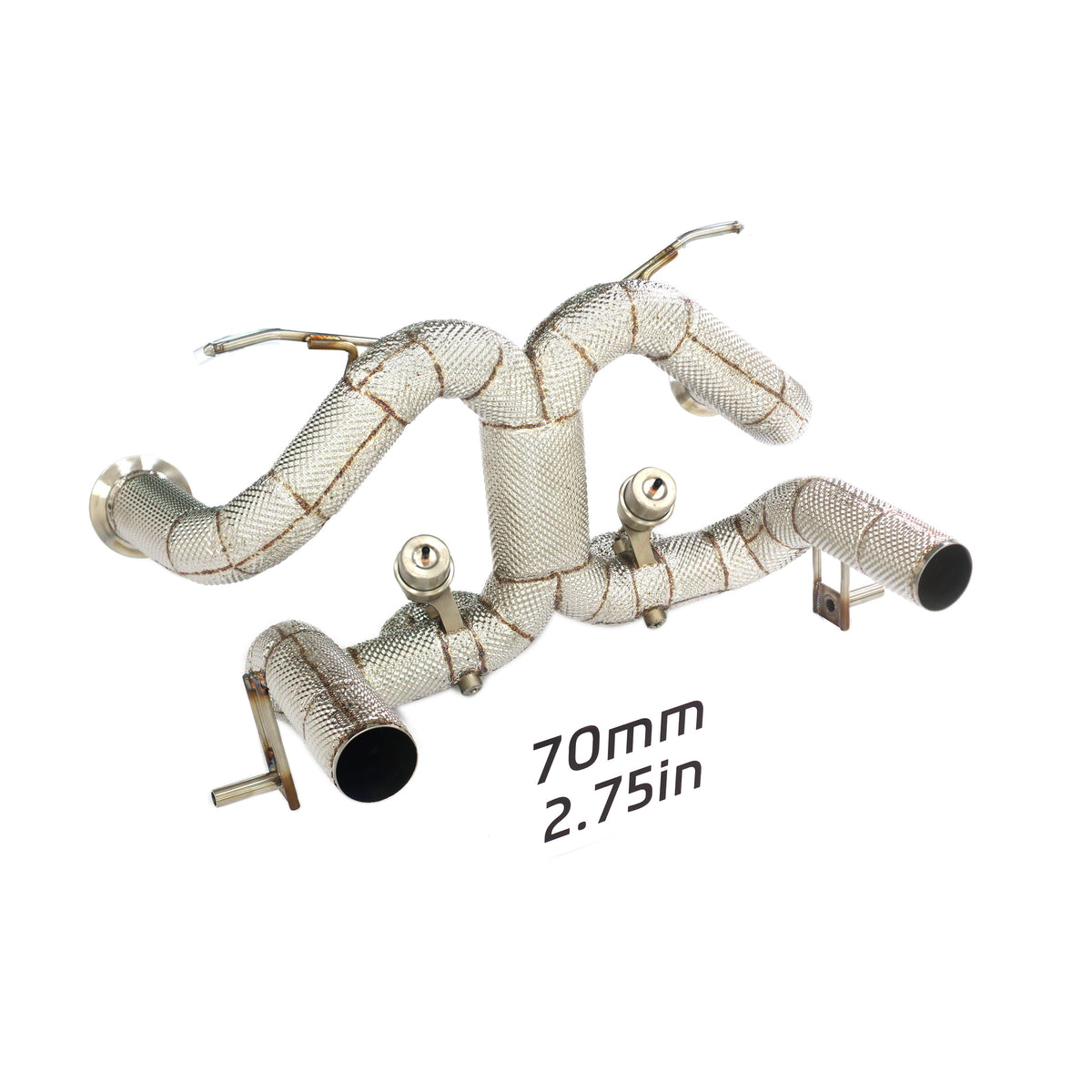 Lamborghini Aventador SVJ LP770 catback SUS304 Racing Grade Exhaust System - 1
