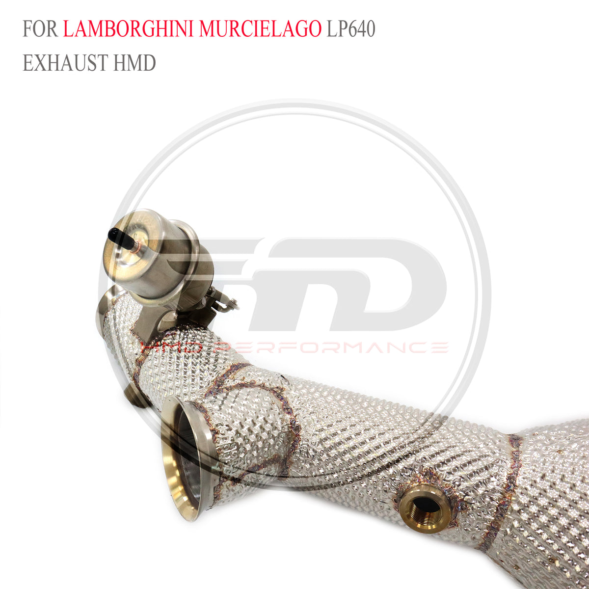Lamborghini Murcielago LP640 2006-2010 Stainless Steel Downpipe - 3