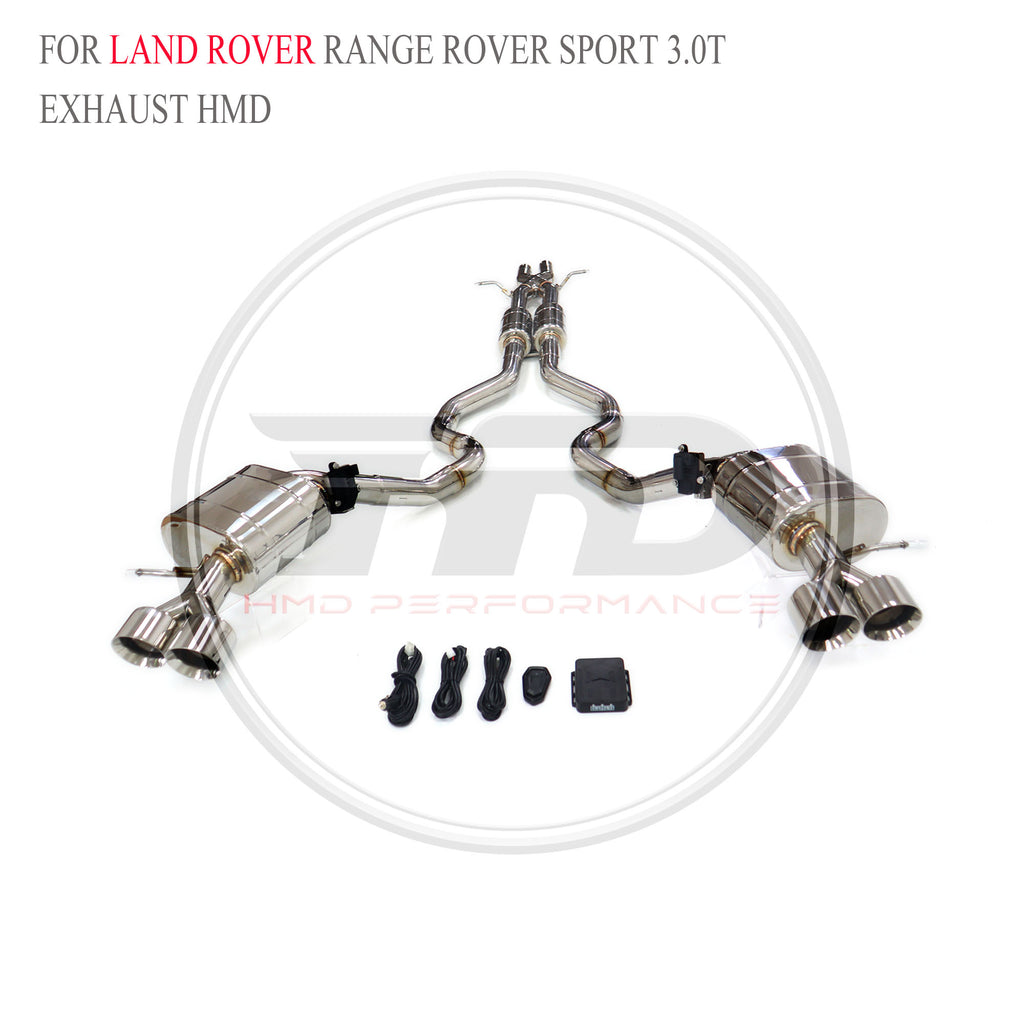 Land Rover Sport 3.0T catback SUS304 Sport Exhaust System - 4