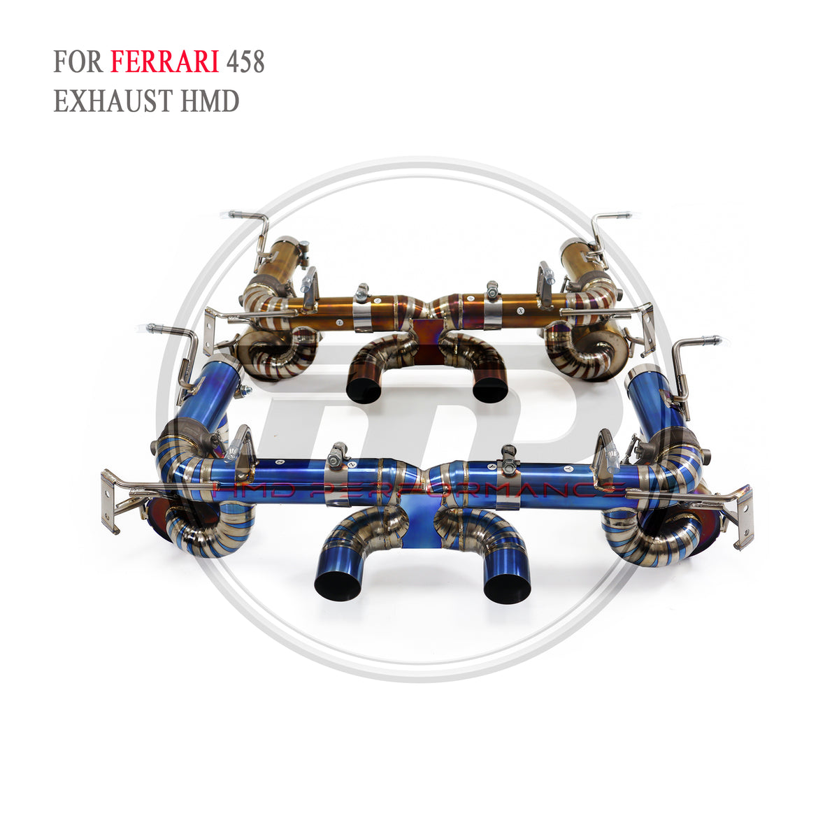 Ferrari 458 catback Titanium Sport Exhaust System - 3