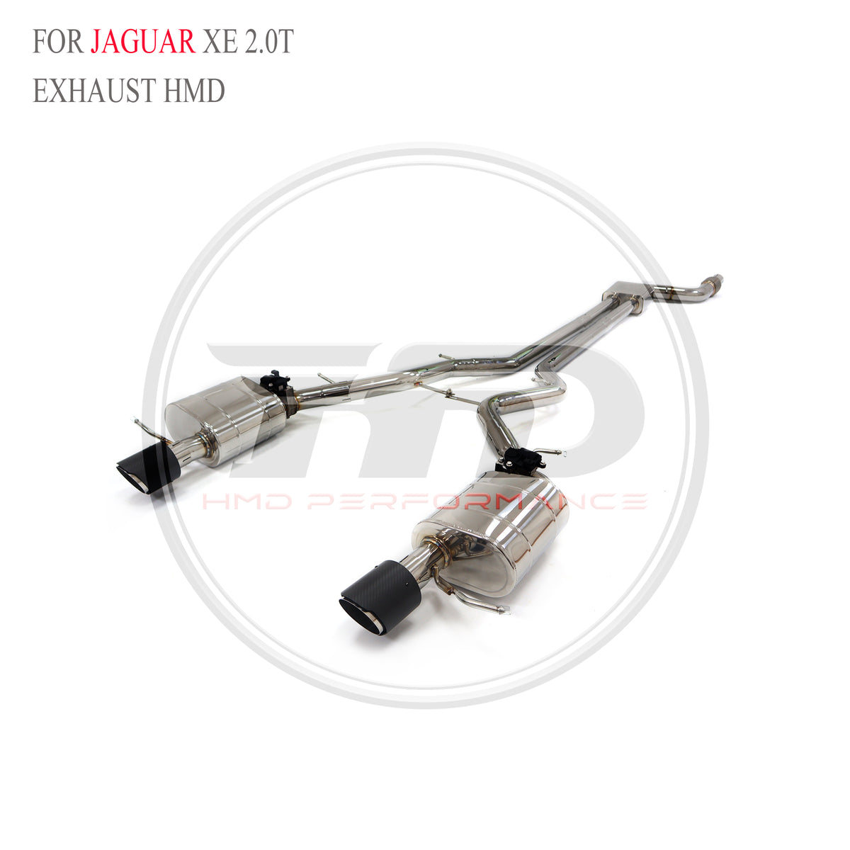 Jaguar XE 2.0T catback SUS304 Racing Grade Exhaust System - 6