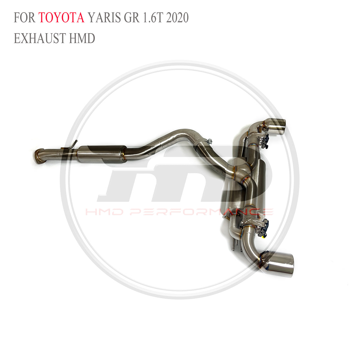 Toyota Yaris GR 1.6T 2020 catback SUS304 Racing Grade Exhaust System - 5