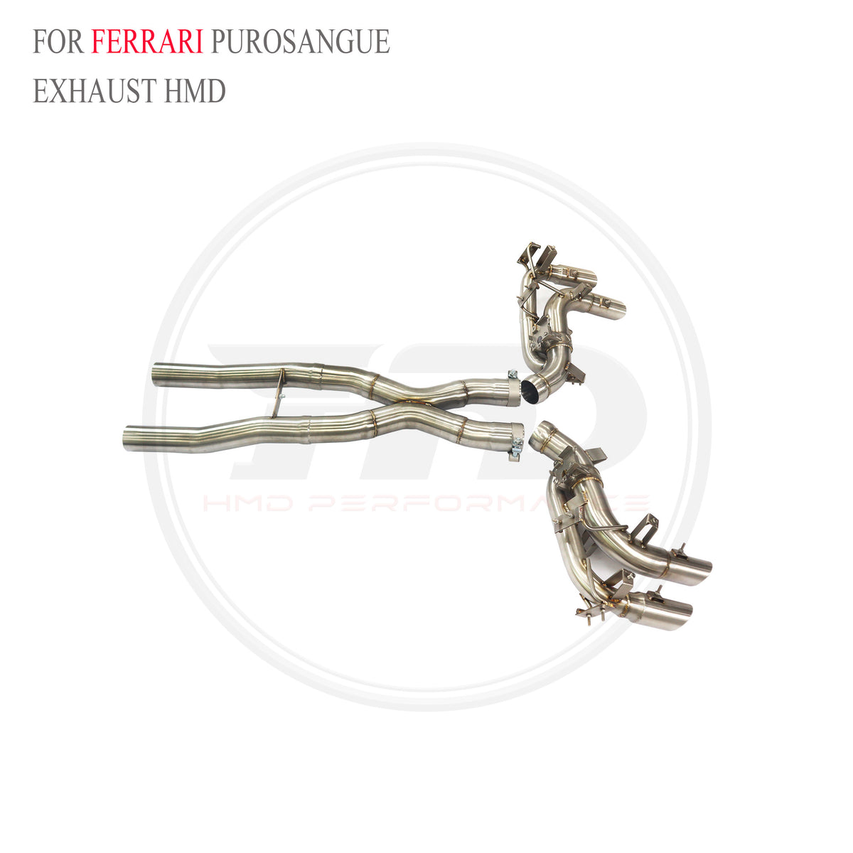 Ferrari Purosangue catback SUS304 Sport Exhaust System - 4